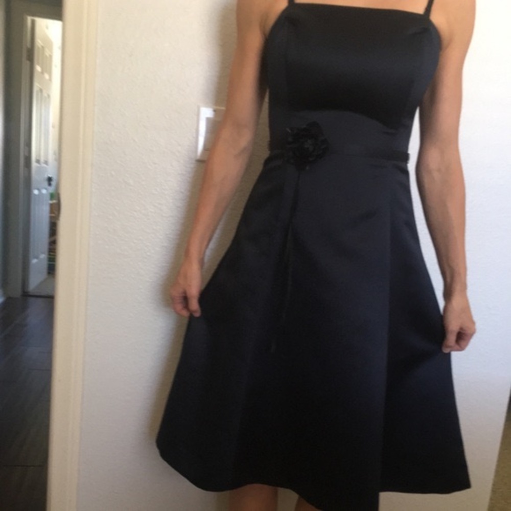 🌺 Beautiful Zero navy corset dress elegant formal